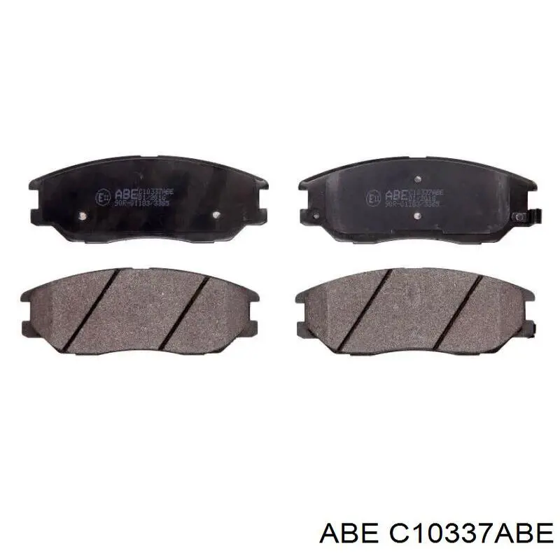 C10337ABE ABE колодки тормозные передние дисковые