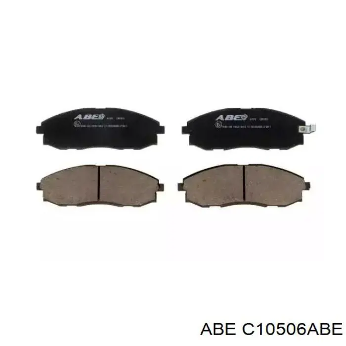C10506ABE ABE передние тормозные колодки