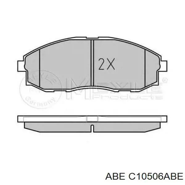 Колодки ABE C10506ABE цена, от 19.02 USD