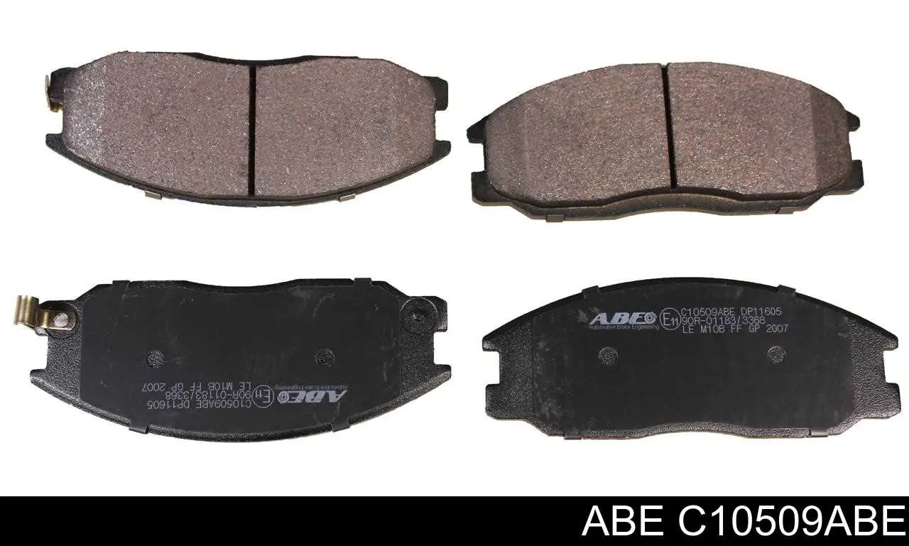 C10509ABE ABE Колодки передние