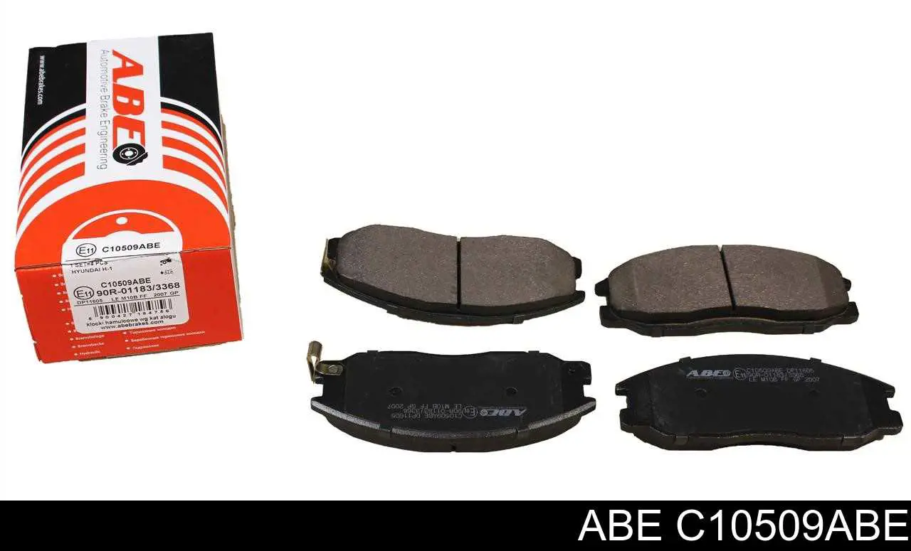 Колодки ABE C10509ABE цена, от 21.92 USD