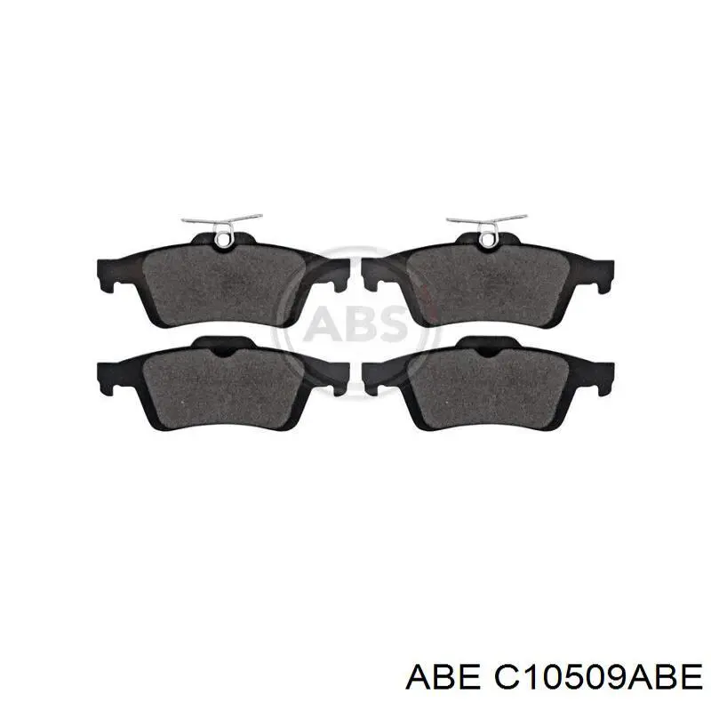 Колодки ABE C10509ABE цена, от 21.92 USD