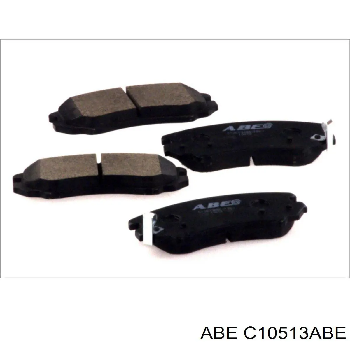 C10513ABE ABE колодки тормозные передние дисковые