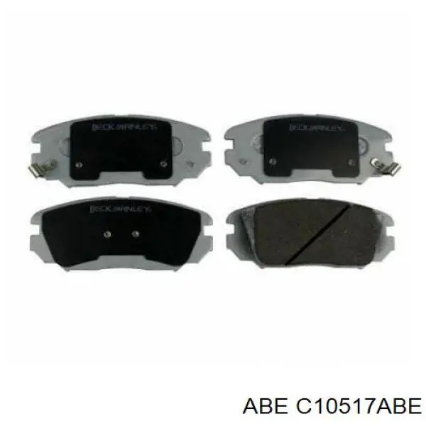 Тормозные колодки ABE C10517ABE