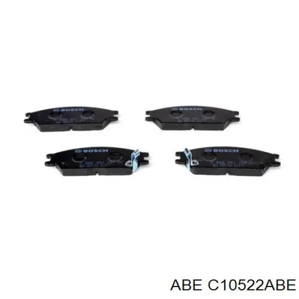 Передние тормозные колодки C10522ABE ABE