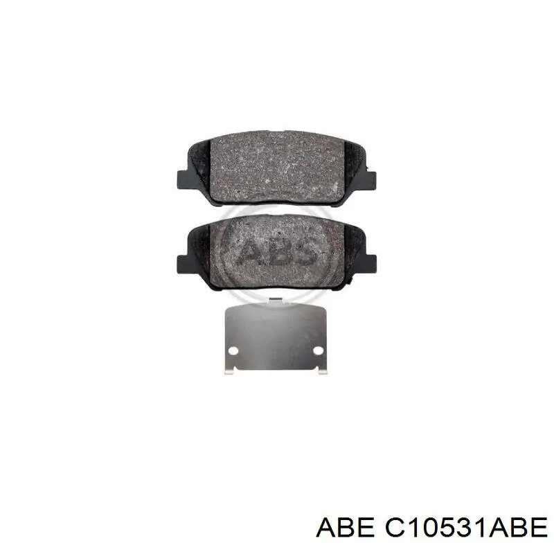 Купить C10531ABE ABE Колодки тормозные