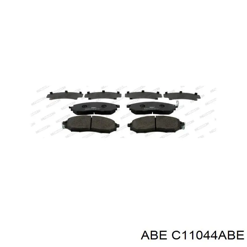 Передние тормозные колодки C11044ABE ABE