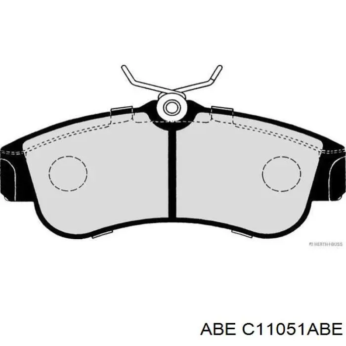 Купить C11051ABE ABE Колодки тормозные
