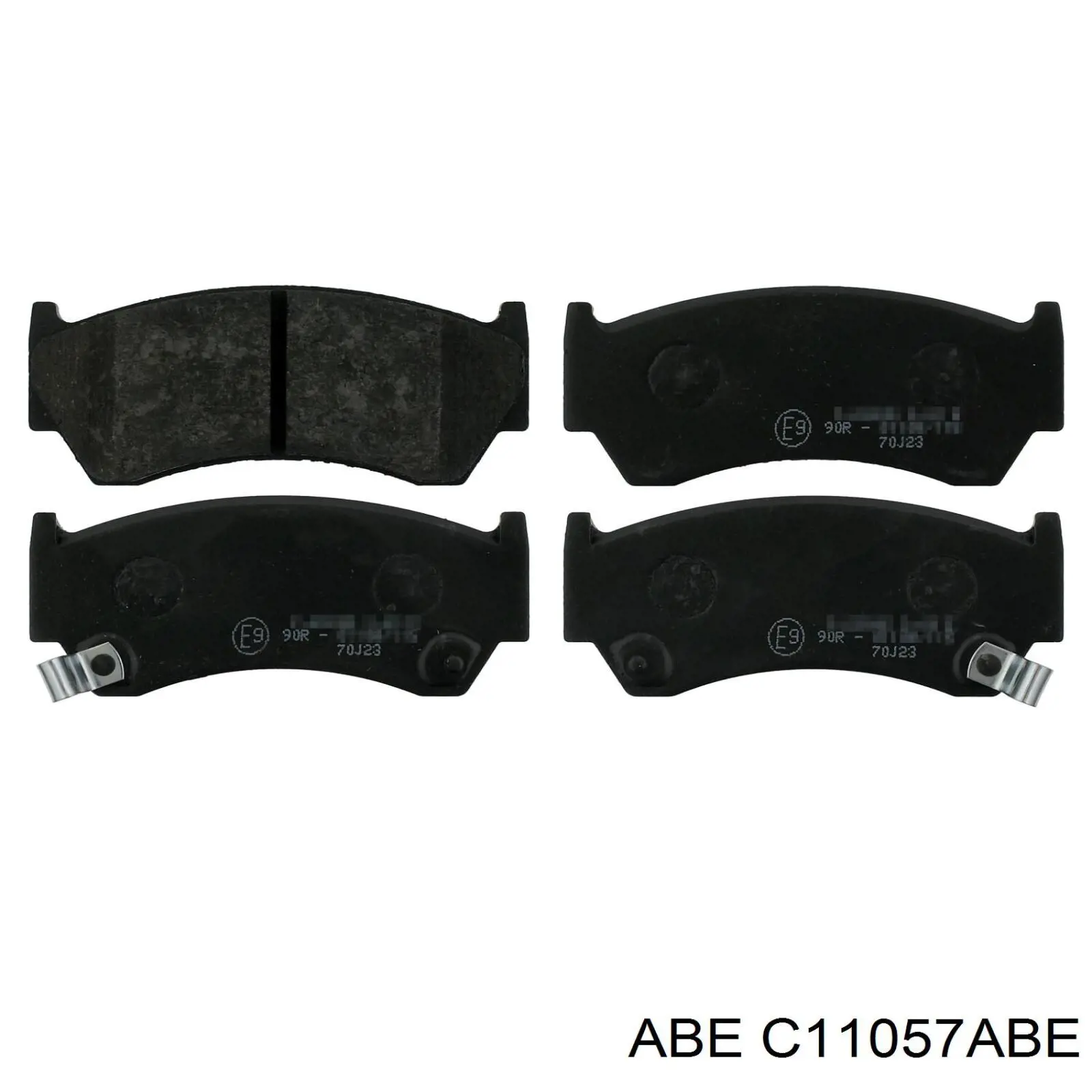 Колодки ABE C11057ABE цена, от 13.29 USD