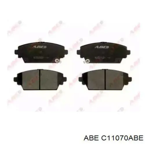 Тормозные колодки ABE C11070ABE