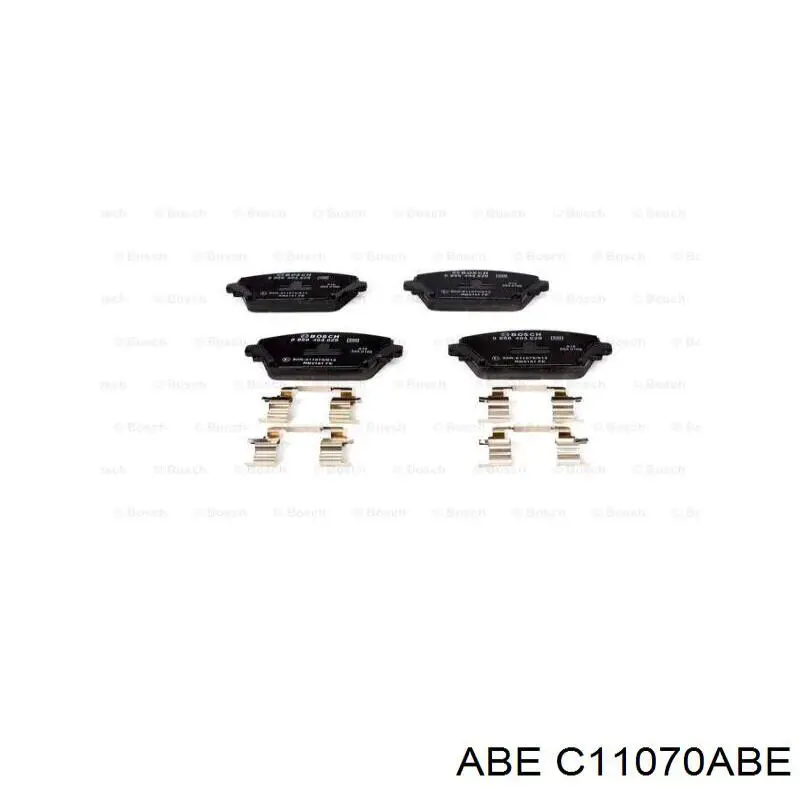 Купить C11070ABE ABE Колодки тормозные