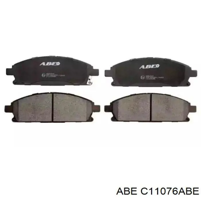 C11076ABE ABE колодки тормозные передние дисковые