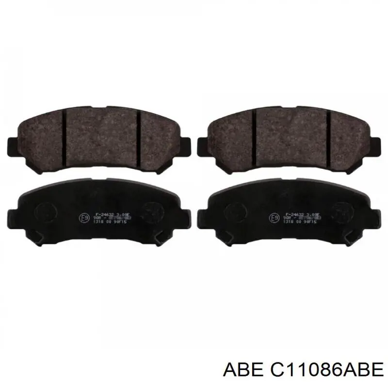 Передние тормозные колодки C11086ABE ABE