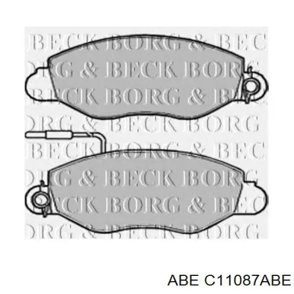 Купить C11087ABE ABE Колодки тормозные