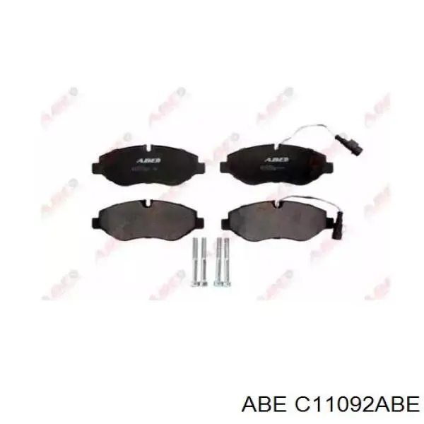 C11092ABE ABE колодки тормозные передние дисковые
