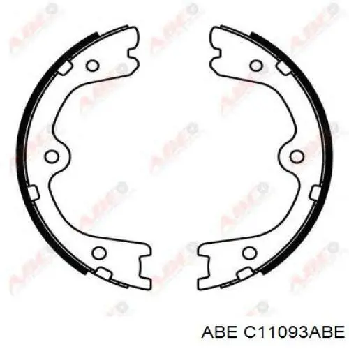 Колодки ABE C11093ABE цена, от 26.98 USD
