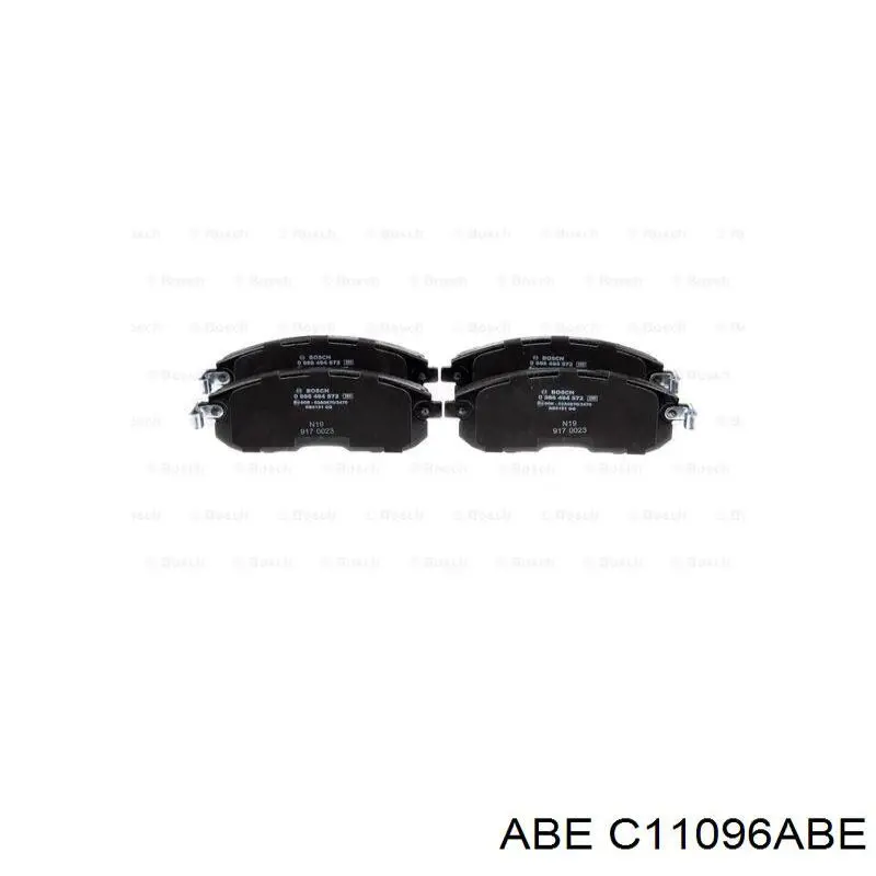 Тормозные колодки ABE C11096ABE