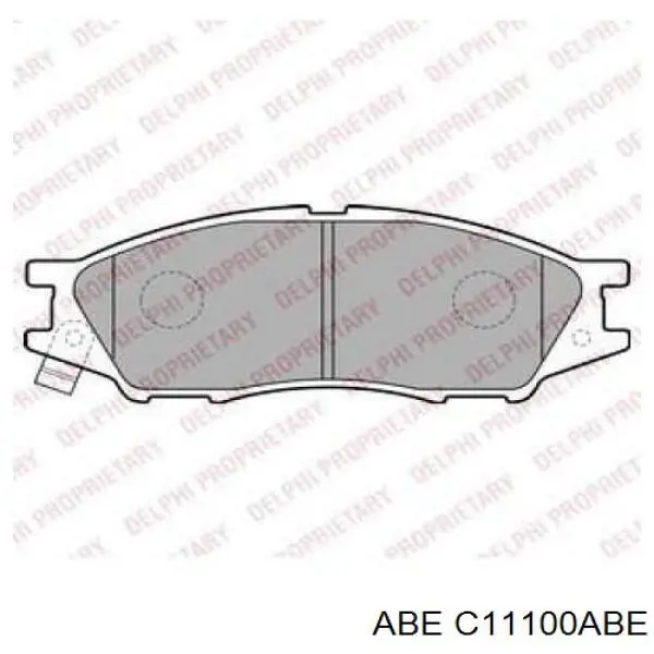 Колодки ABE C11100ABE цена, от 15.02 USD