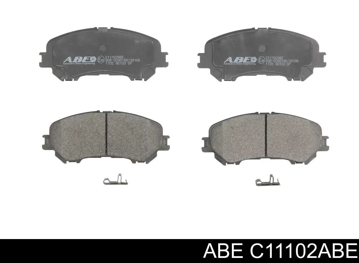 Колодки ABE C11102ABE цена, от 25.28 USD
