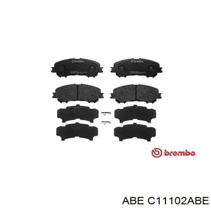 Купить C11102ABE ABE Колодки тормозные