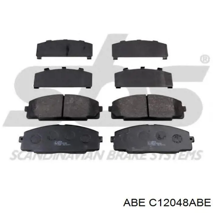 Тормозные колодки ABE C12048ABE