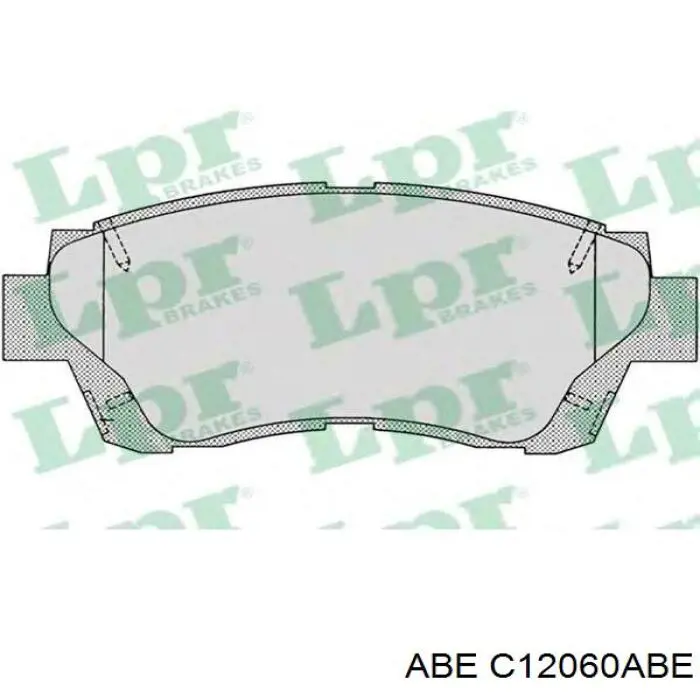 C12060ABE ABE Колодки передние