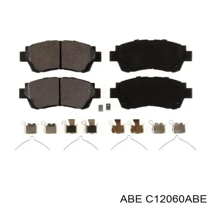 Передние тормозные колодки C12060ABE ABE