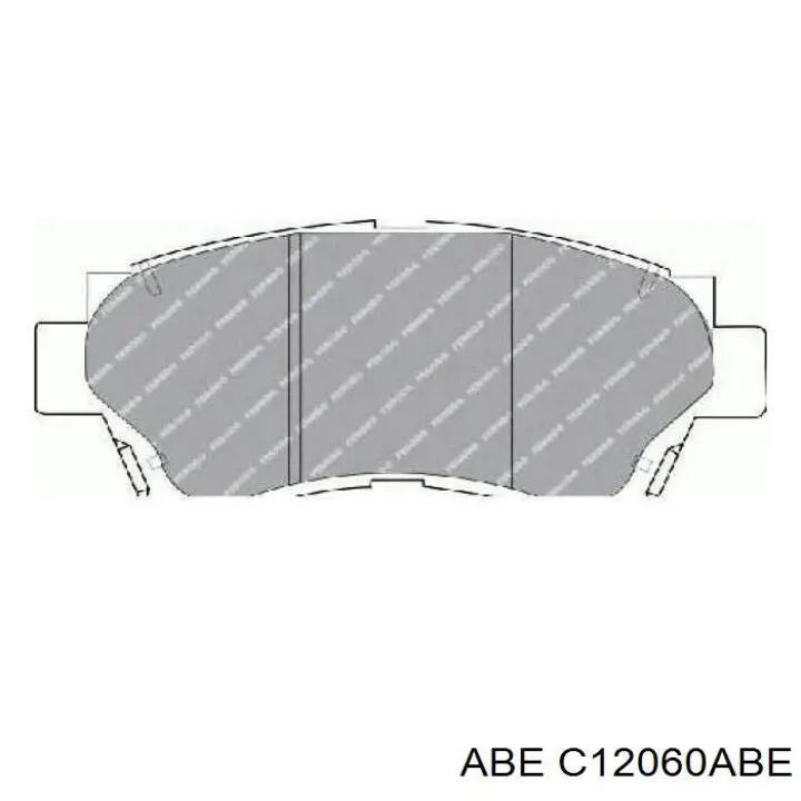 Купить C12060ABE ABE Колодки тормозные