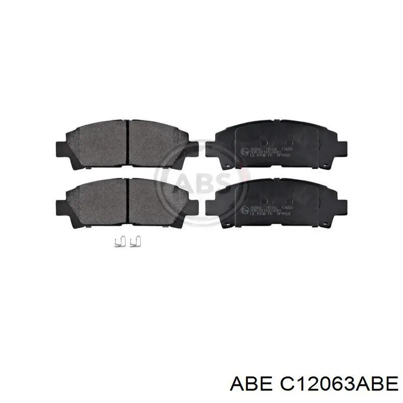 Колодки ABE C12063ABE цена, от 17.02 USD