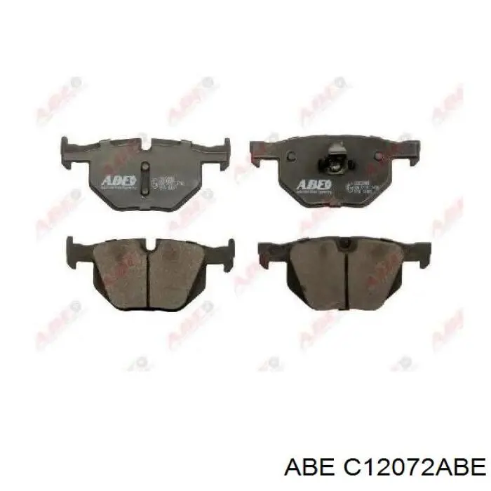 Купить C12072ABE ABE Колодки тормозные