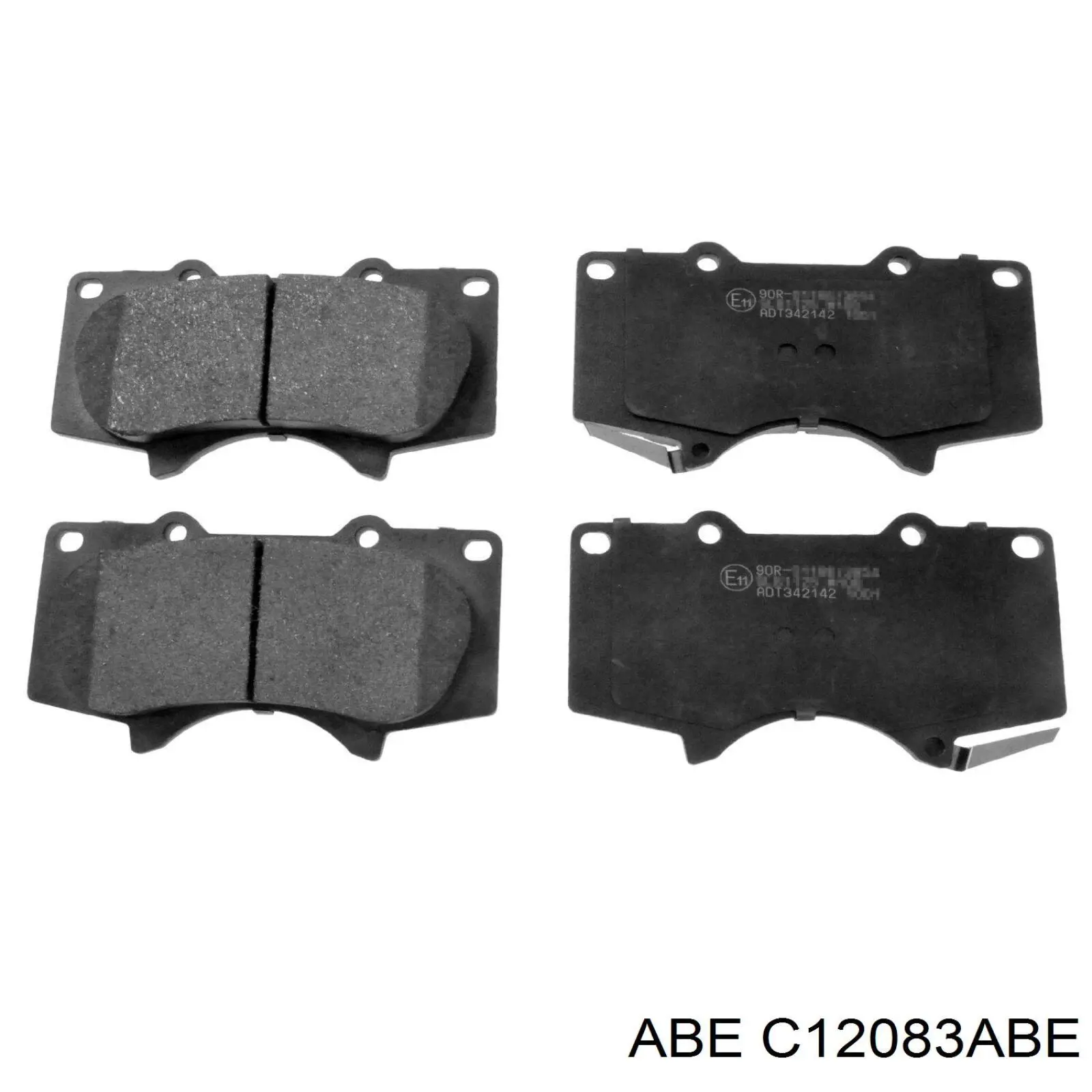 Колодки ABE C12083ABE цена, от 17.29 USD