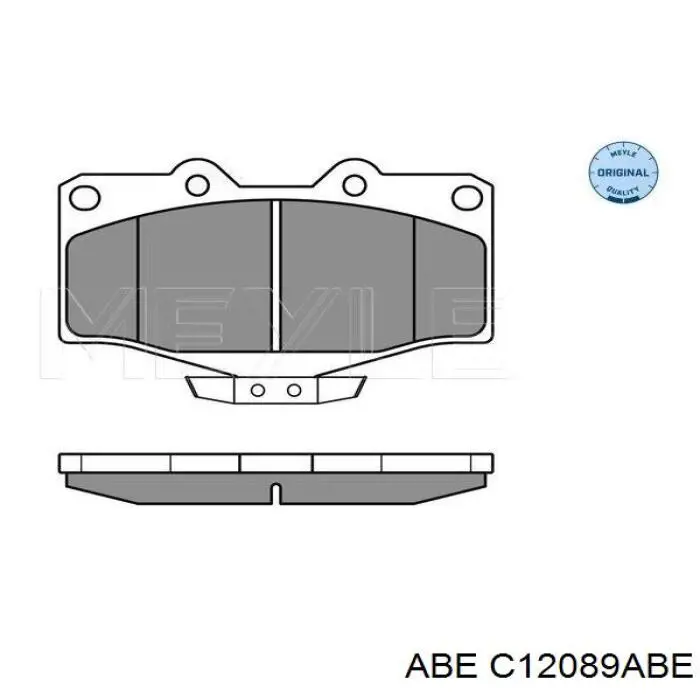 Купить C12089ABE ABE Колодки тормозные