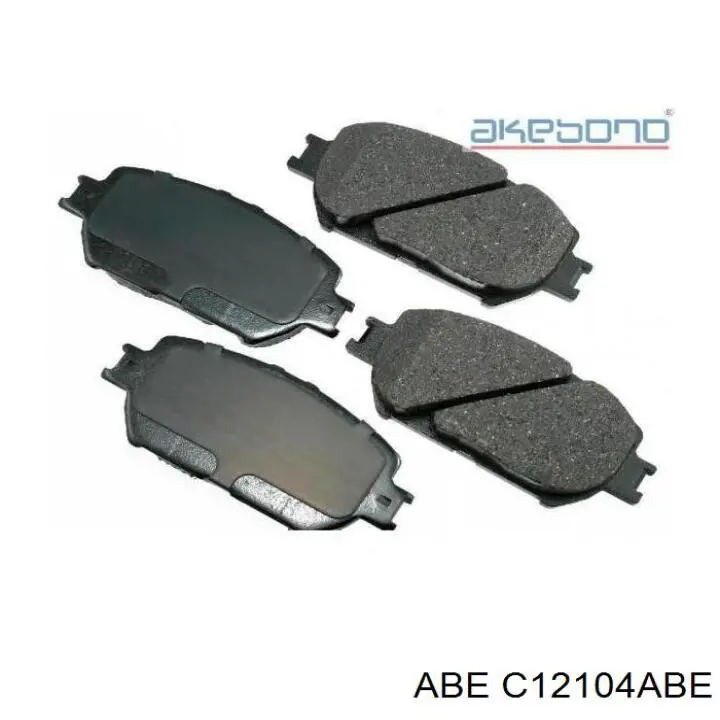 Передние тормозные колодки C12104ABE ABE