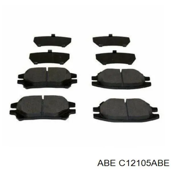 C12105ABE ABE Колодки передние