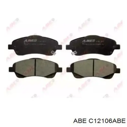 Купить C12106ABE ABE Колодки тормозные