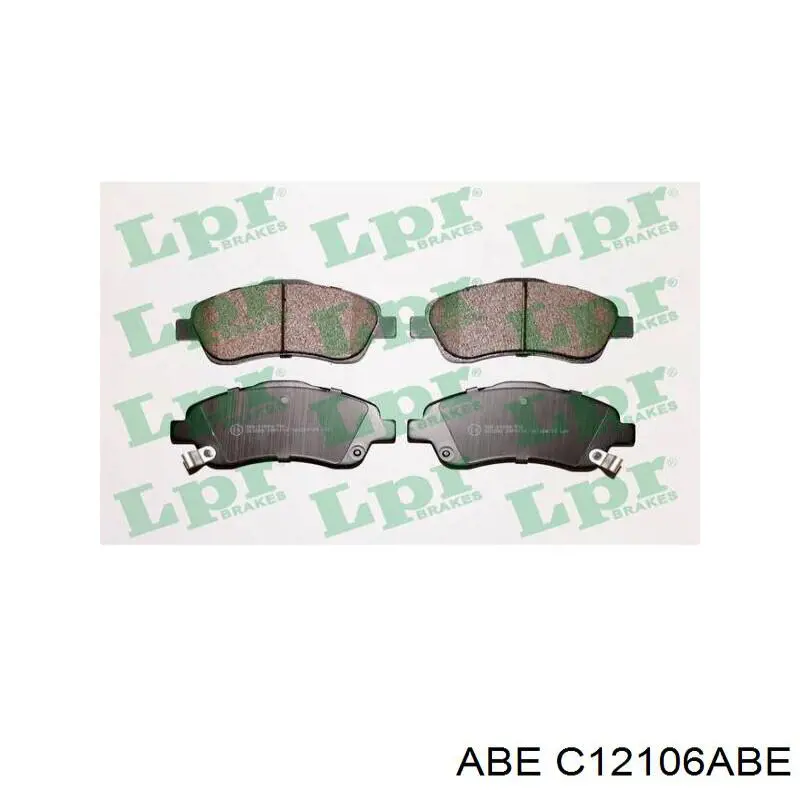 Тормозные колодки ABE C12106ABE