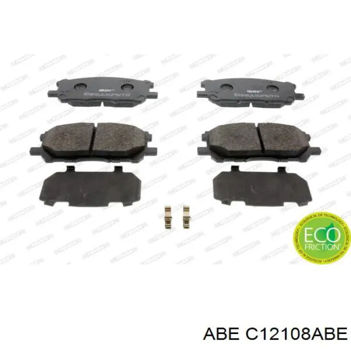Колодки ABE C12108ABE цена, от 22.84 USD