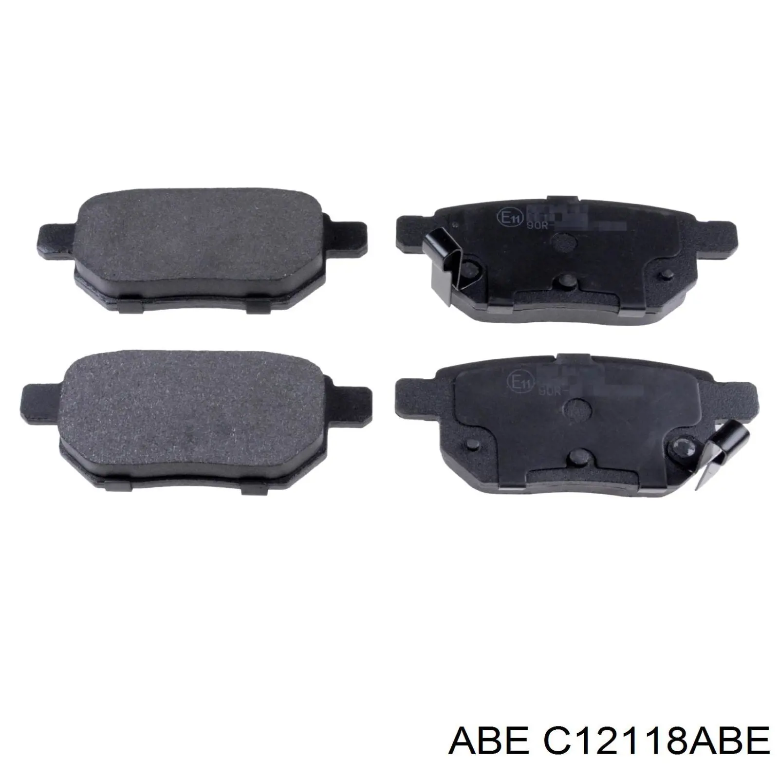 Колодки дисковые  ABE C12118ABE цена, от 18.47 USD