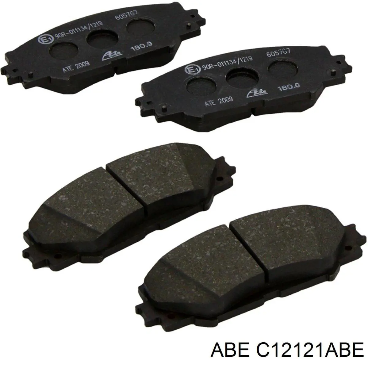 Тормозные колодки ABE C12121ABE