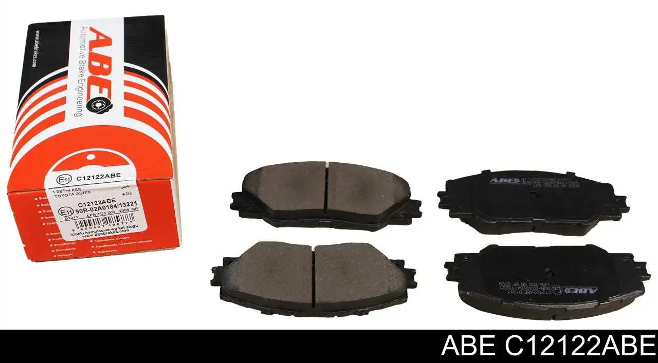 Купить C12122ABE ABE Колодки тормозные
