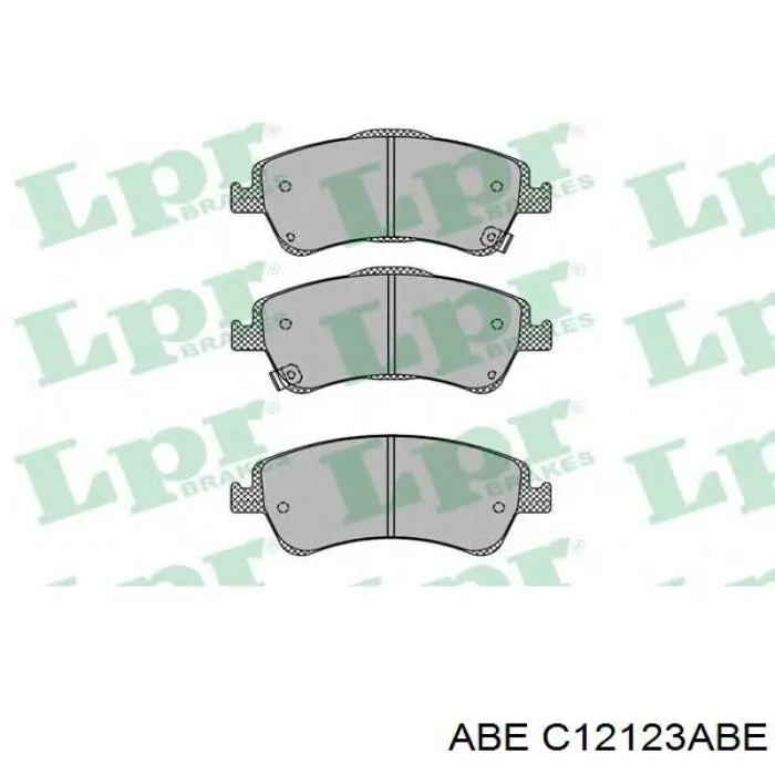 Тормозные колодки ABE C12123ABE