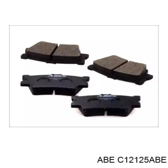 Передние тормозные колодки C12125ABE ABE