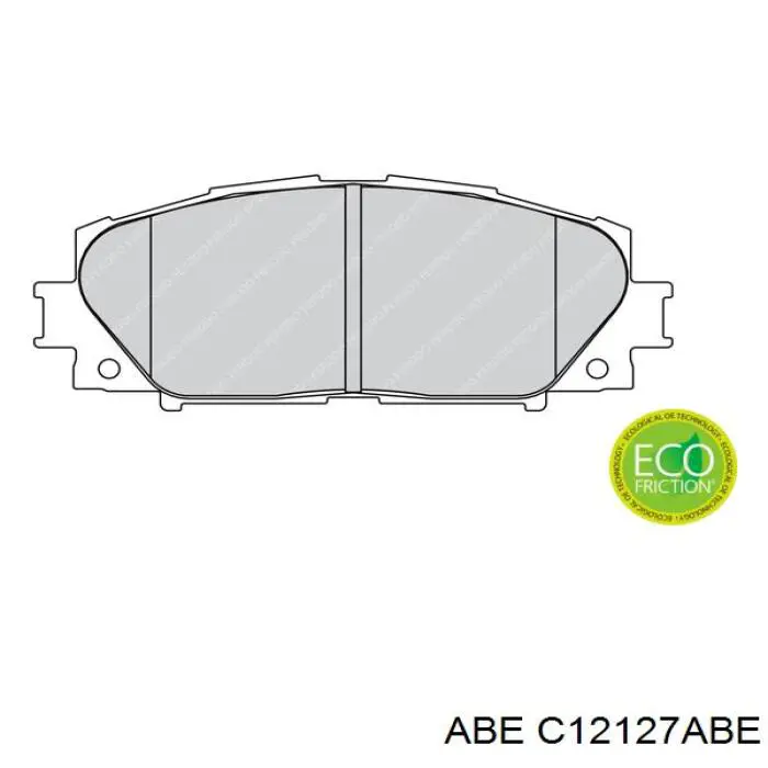 Колодки ABE C12127ABE цена, от 19.84 USD