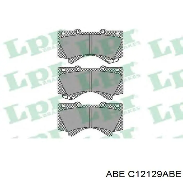 Передние тормозные колодки C12129ABE ABE