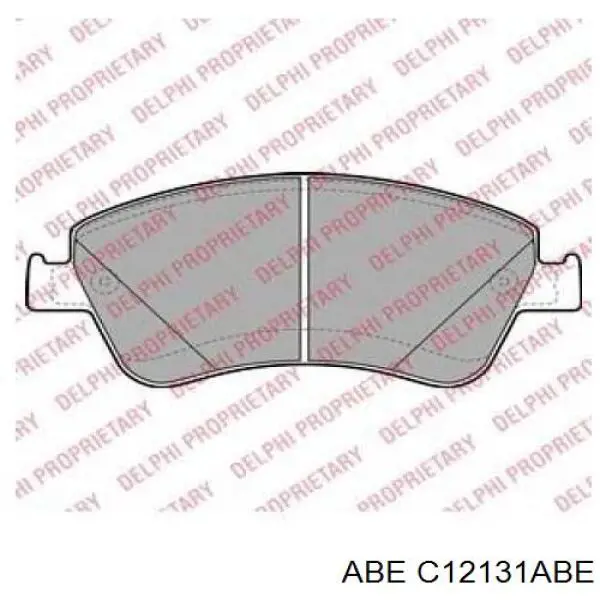Передние тормозные колодки C12131ABE ABE