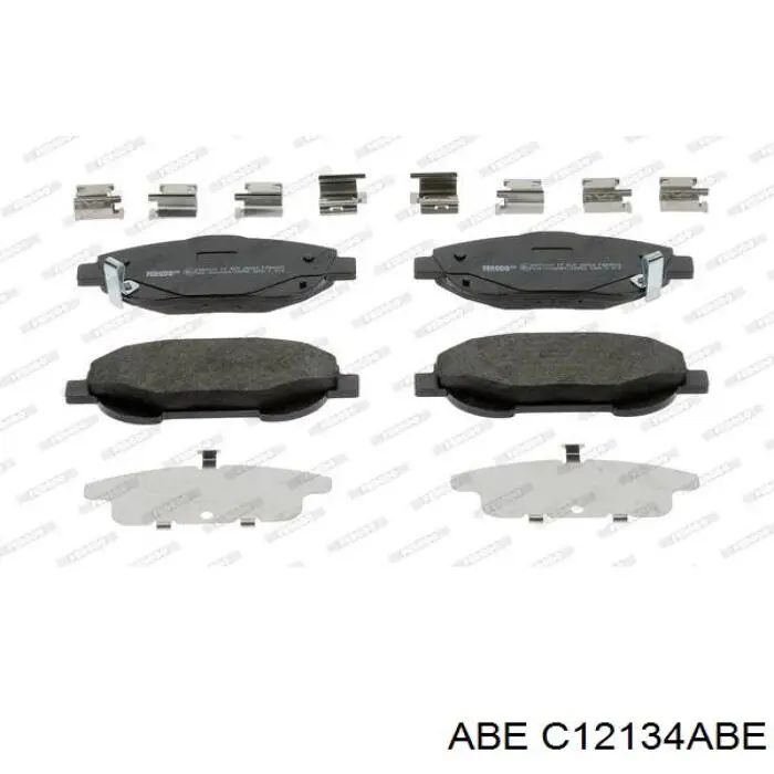 Колодки ABE C12134ABE цена, от 27.21 USD