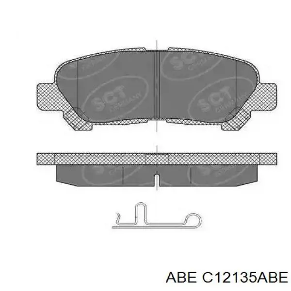 Тормозные колодки ABE C12135ABE