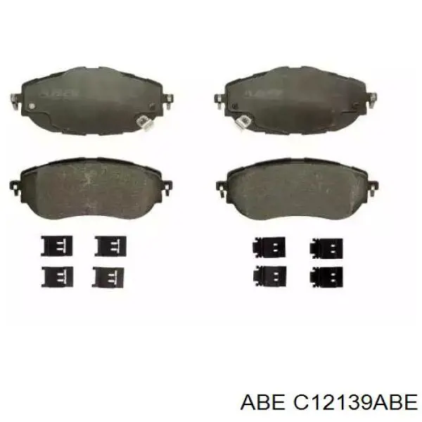 C12139ABE ABE колодки тормозные передние дисковые