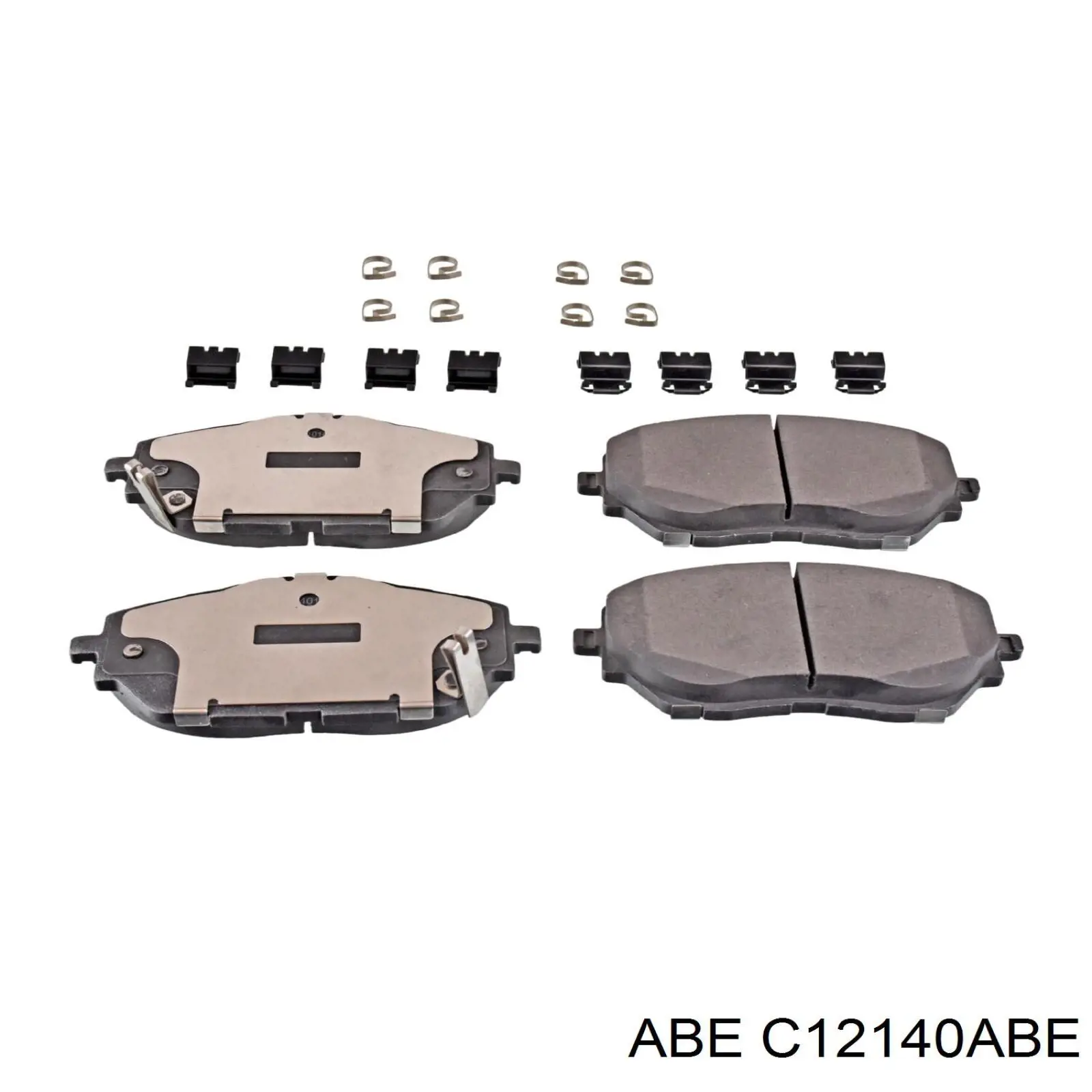 C12140ABE ABE sapatas do freio dianteiras de disco