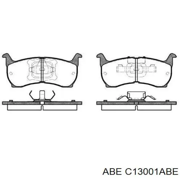 Колодки ABE C13001ABE цена, от 19.10 USD